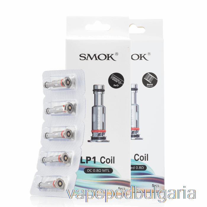 Vape Bulgaria Smok Lp1 резервни бобини 0.9ohm Lp1 Meshed Mtl бобини